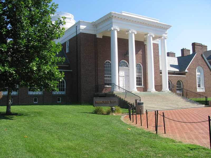 特拉华大学 - memorial hall - University of Delaware